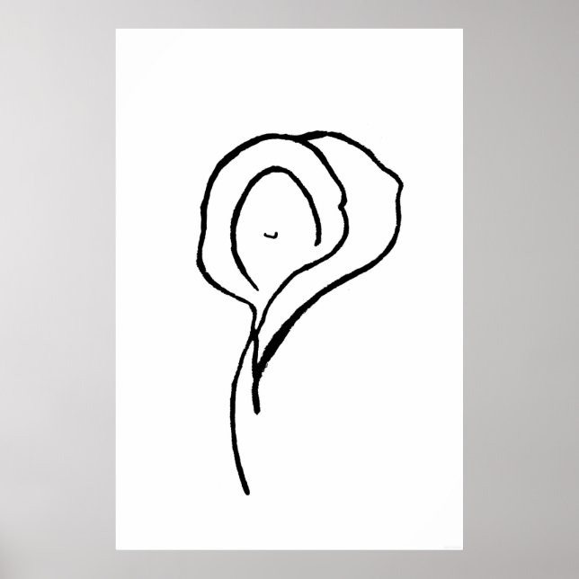 "Ansikte" Poster JTG Art (Framsidan)