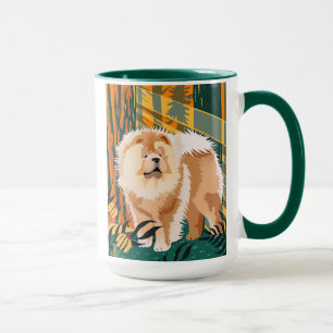 ANSIKTE SOL Chow Classic mugg