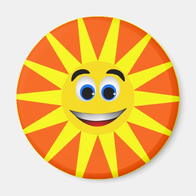 ANSIKTE SOL MAGNET (Framsidan)