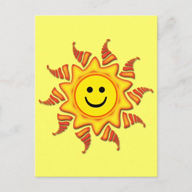 ANSikte SOL Vykort (Framsida)