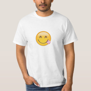 Ansikte som njuter av läcker mat Emoji Tröja