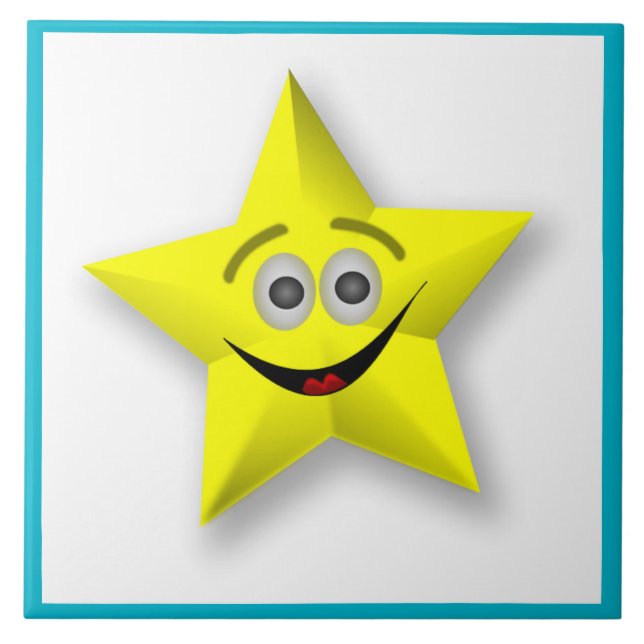 ANSIKTE STAR KAKELPLATTA (Framsidan)