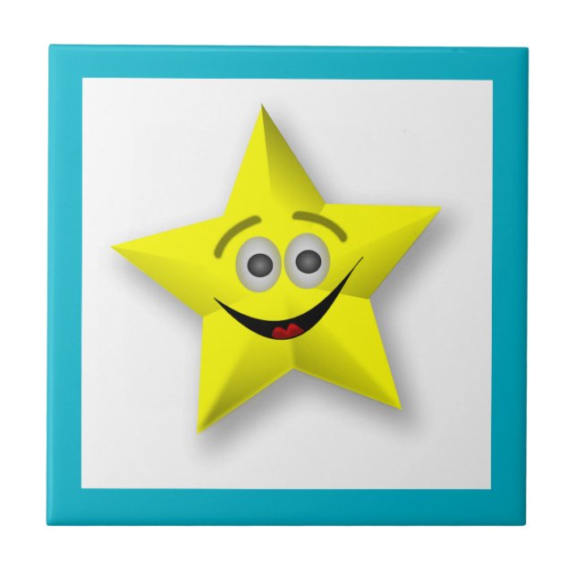 ANSIKTE STAR KAKELPLATTA (Framsidan)