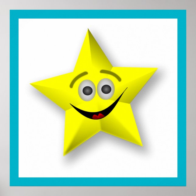 ANSIKTE STAR POSTER (Framsidan)