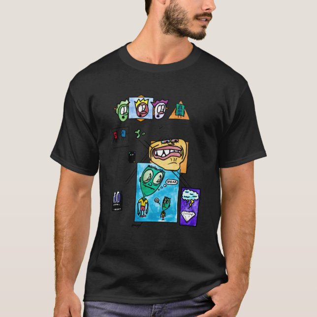 Ansikte T Shirt (Framsida)