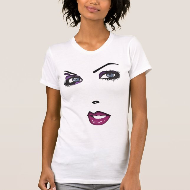 Ansikte Tee Shirt (Framsida)
