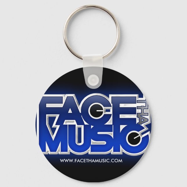 ANSIKTE THA MUSIC KEYCHAIN NYCKELRING (Framsida)