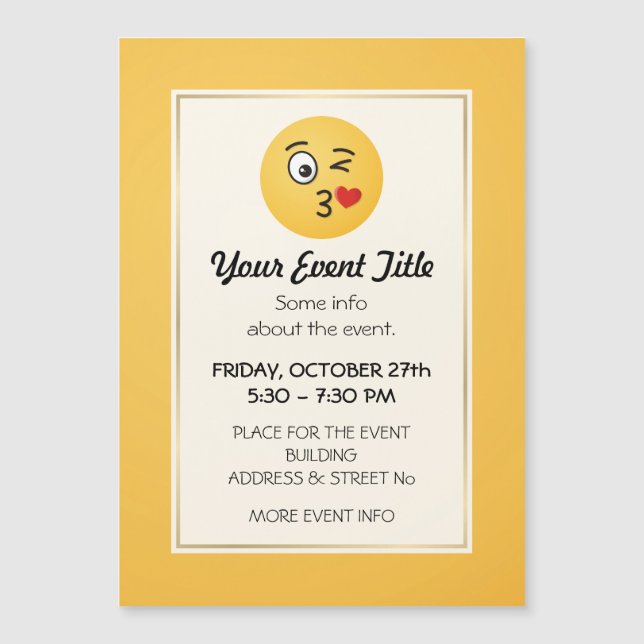 Ansikte Throwing a Kiss (Framsida)