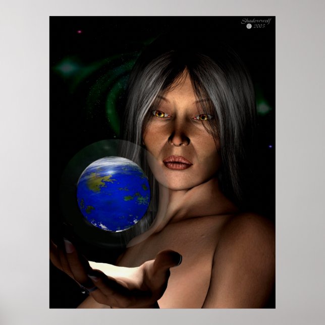 Ansikte till gudinnan - Klostret Poster (Framsidan)