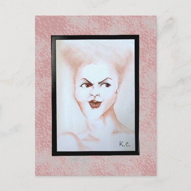 Ansikte Vykort (Framsida)