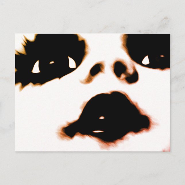 Ansikte Vykort (Framsida)