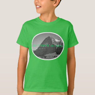 AnsikteEiger för klättring norr berg T Shirt