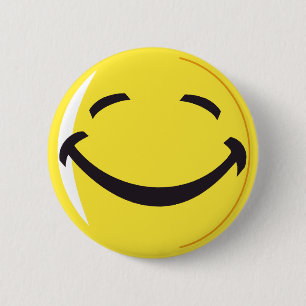 ansikteemblem knäppas knapp