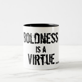 Ansikteliv med förtroende Två-Tonad mugg