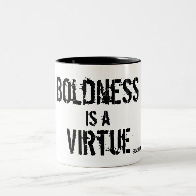 Ansikteliv med förtroende Två-Tonad mugg (Center)