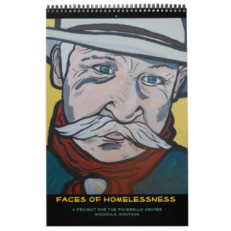 Ansikten av Homelessnesskalendern Kalender