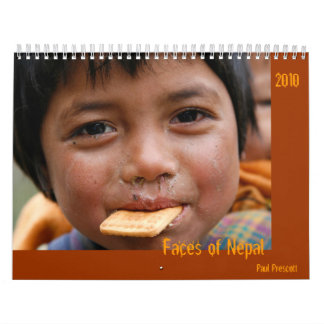 Ansikten av Nepal Kalender