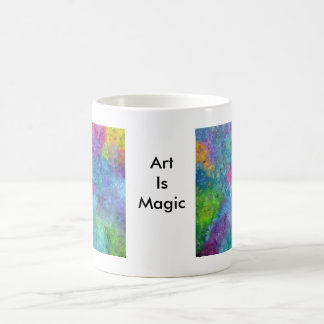 Ansikten i universummuggen kaffemugg