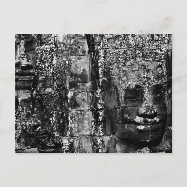 Ansikten på Bayonen (vykortet) Vykort (Framsida)