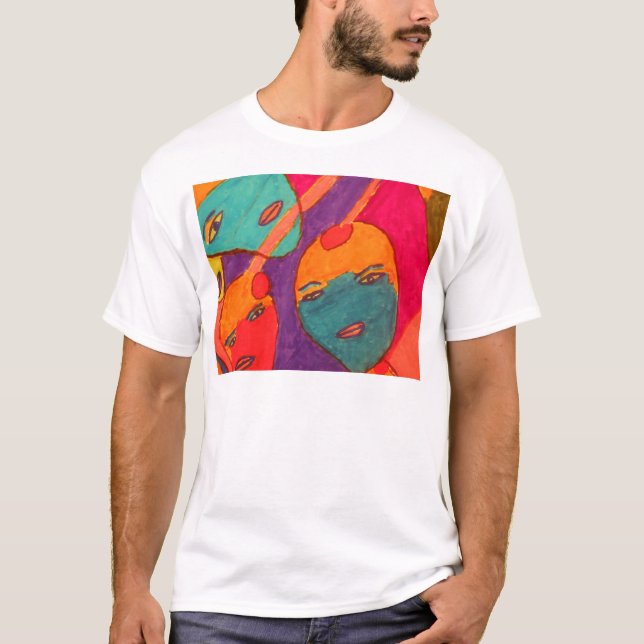 ansikten tee (Framsida)