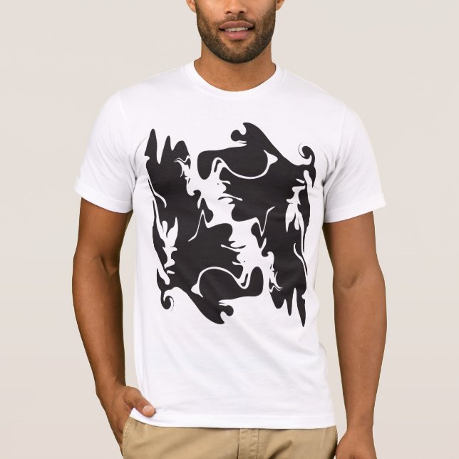 Ansikten Tee Shirt (Framsida)