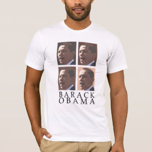 Ansiktena av Barack Obama T-shirt