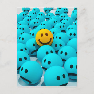 Ansikteroligt avbildar vykort