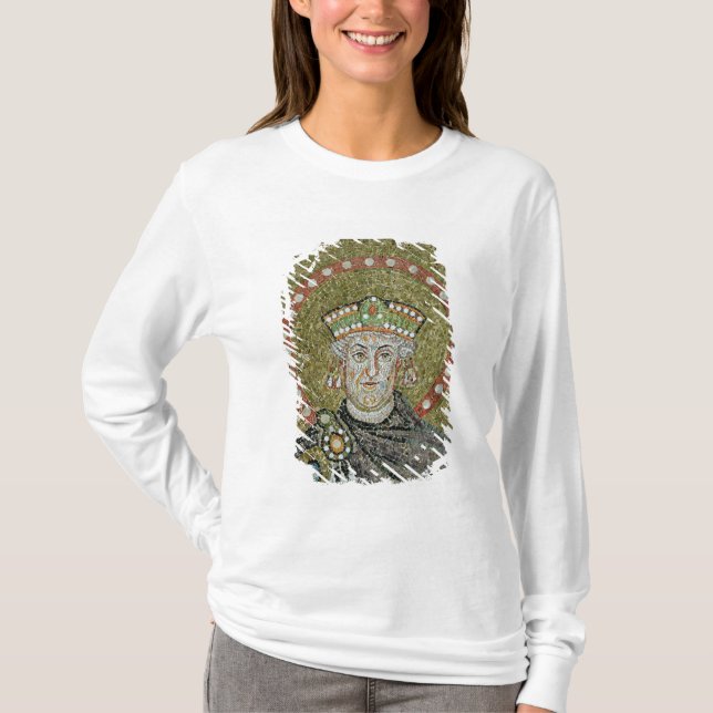 Ansiktet av Justinian T-shirt (Framsida)