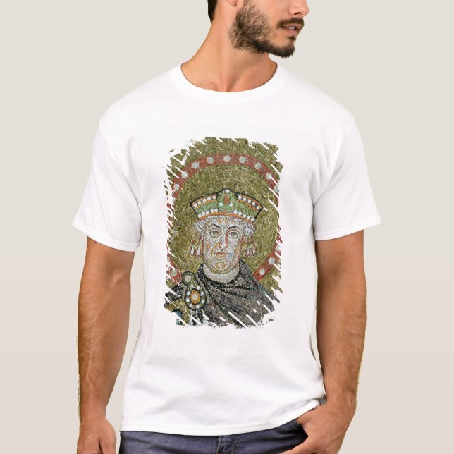 Ansiktet av Justinian T-shirt (Framsida)