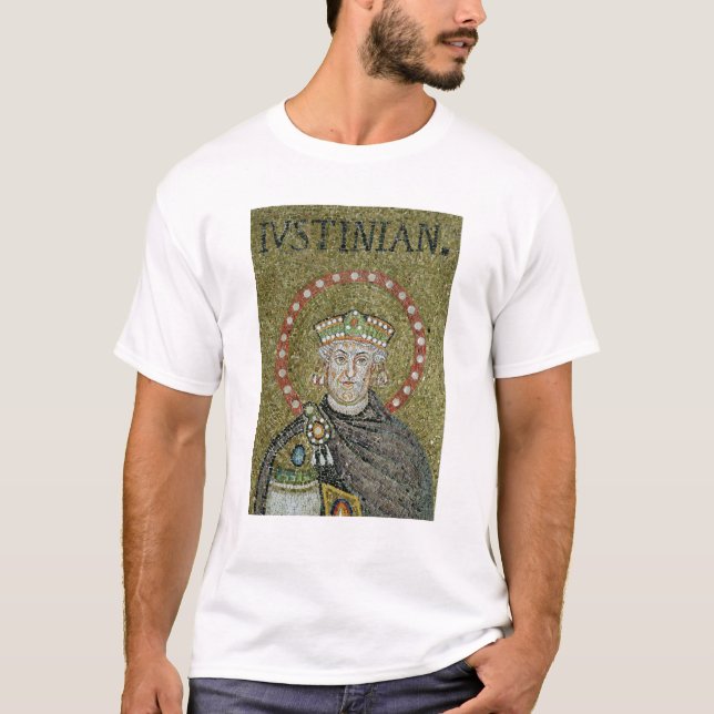 Ansiktet av Justinian T Shirt (Framsida)