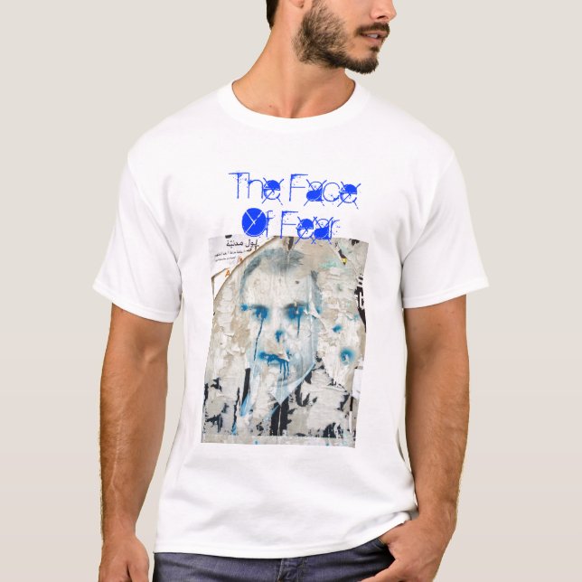 ANSIKTET AV SKRÄCK TEE SHIRT (Framsida)