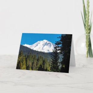 ANSIKTET MOUNT SHASTA KORT