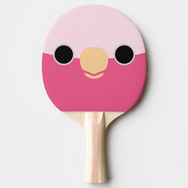 Ansiktet på en Galah Pingisracket (Framsidan)
