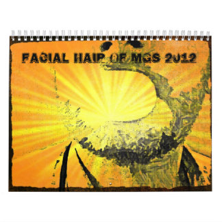 Ansikts- hår av MGS 2012 Kalender