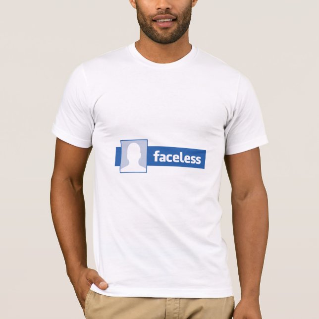Ansiktslös man - Anonym Profilbild Tröja (Framsida)