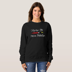 Ansiktsmålare Ansiktsmålnings Artist Borste T Shirt
