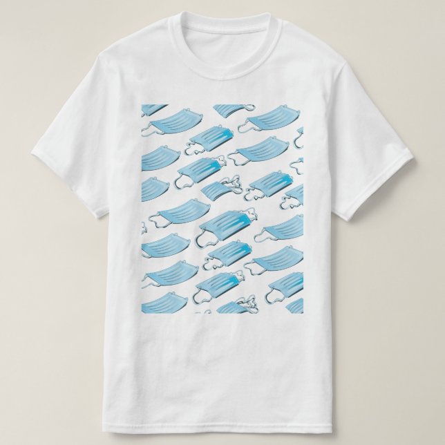 Ansiktsmask T Shirt (Design framsida)