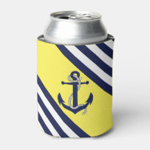 Ansjovis/rep, blå rand-lt-gult