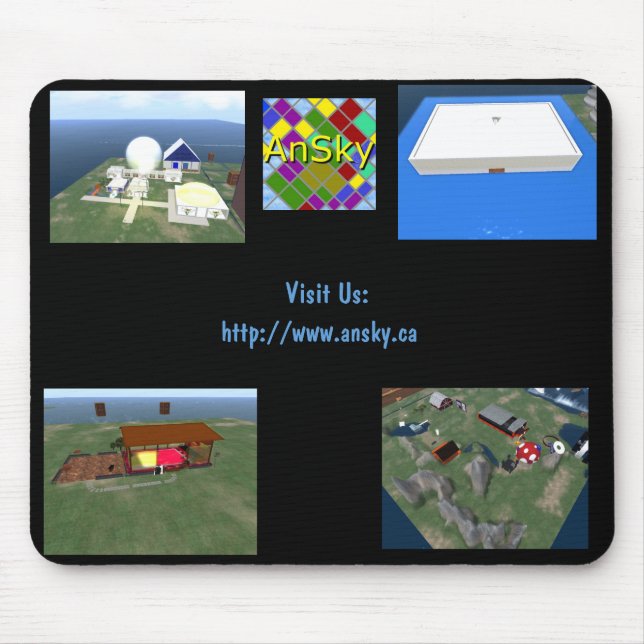 AnSky Mouse Pad Musmatta (Framsidan)