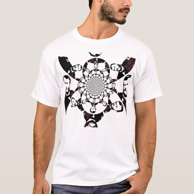 Anslags- Kaleidoscope T-shirt (Framsida)