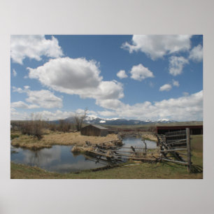 Anslags- Kohrs ranchfoto Poster