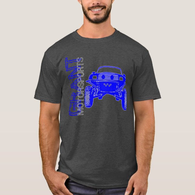 Anslags- MotorsportsT-tröja Tee (Framsida)