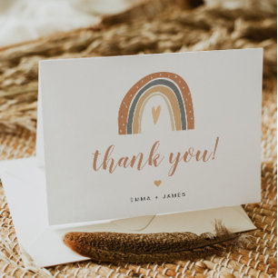 Ansley - Bohemian Burnt Orange Rainbow Tack Kort