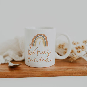 ANSLEY Boho Burnt Orange Rainbow Bonus Mamma Kaffemugg