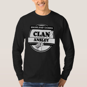 Ansley Highland Games skotska klan T Shirt