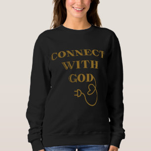 Anslut med guds bibliska citattecken för kvinnor t shirt