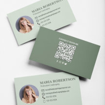 Anslut med mig | QR-kod Social Media Handflatan Lö