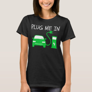 Anslut mig till EV Life Eco Mode Drive EV:s Electr T Shirt