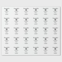 Anslut till oss skanna QR-kod lägg till webbplats  Presentpapper