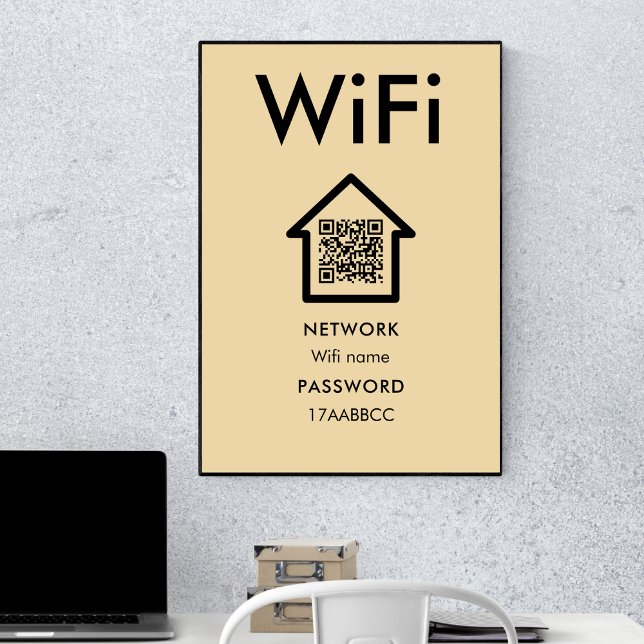 Anslut till WiFi | Sök efter att ansluta gästrum Poster (Skapare uppladdad)